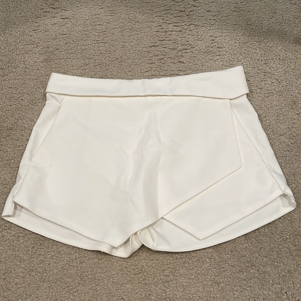 Zara Basic women shorts white size L - Picture 5 of 8